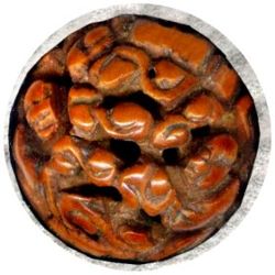 15-5 Unlisted - Fruit Pits - Backmark "China - Silver" 15-5 Unlisted - Fruit Pits - Backmark "China - Silver"